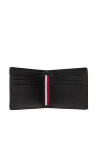TOMMY HILFIGER - Tommy Hilfiger Portfel męski Central Mini Cc Wallet AM0AM13513 Czarny. Kolor: czarny. Materiał: skóra
