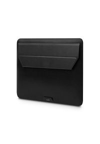 Moshi Muse 14'' 3-in-1 Slim - Pokrowiec MacBook Pro 14'' (M4/M3/M2/M1/2024-2021) jet black. Materiał: skóra. Styl: elegancki #2