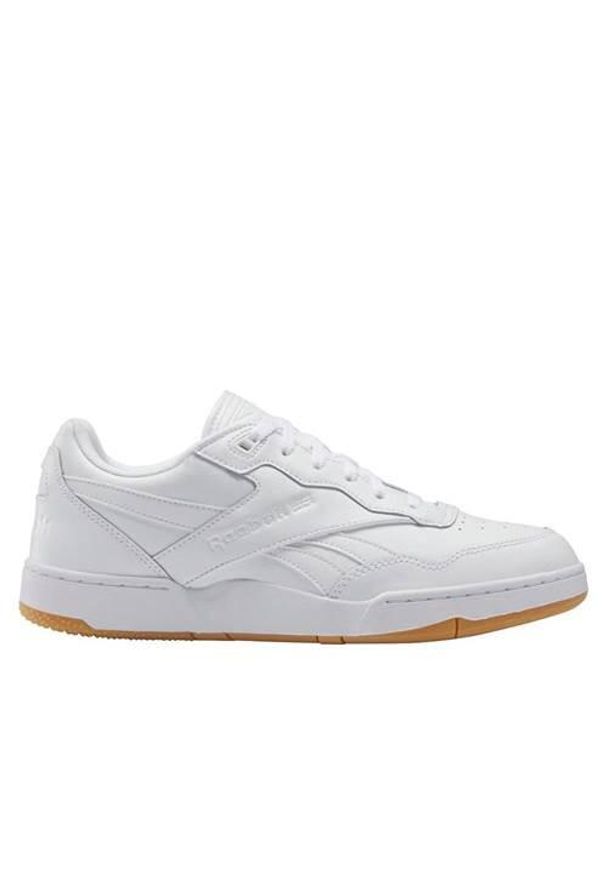 Buty do chodzenia męskie Reebok BB 4000 II. Zapięcie: sznurówki. Kolor: biały. Materiał: materiał, skóra. Szerokość cholewki: normalna. Sport: turystyka piesza