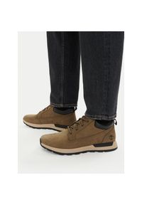 Sneakersy Timberland. Kolor: brązowy #1