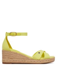 TOMMY HILFIGER - Espadryle Tommy Hilfiger. Kolor: zielony #1
