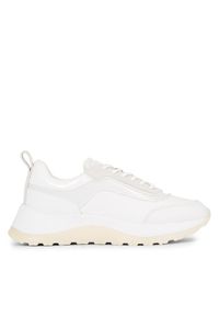 Calvin Klein Sneakersy 2 Piece Runner S Lace Up-Nano Mn HW0HW01644 Biały. Kolor: biały #1