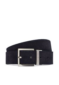 TOMMY HILFIGER - Tommy Hilfiger Pasek Męski Hudson Rev 3.5 AM0AM13945 Czarny. Kolor: czarny. Materiał: skóra #1