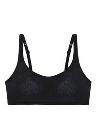 Triumph Biustonosz top Fit Smart 10202460 Czarny. Kolor: czarny. Materiał: syntetyk #7