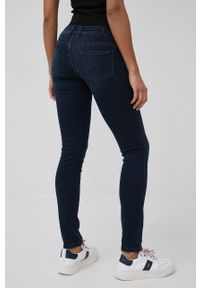 Mustang jeansy Gina Jeggings damskie high waist. Stan: podwyższony. Kolor: niebieski #5