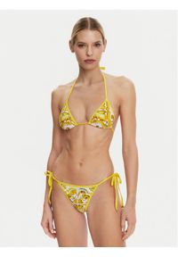 DOLCE & GABBANA - Dolce&Gabbana Bikini O8A02J ONO19 Żółty. Kolor: żółty. Materiał: syntetyk