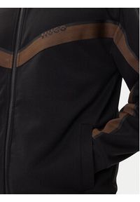 Hugo - HUGO Bluza Dingmoor 50542833 Czarny Regular Fit. Kolor: czarny. Materiał: bawełna #4