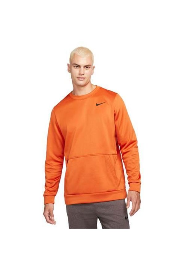 Bluza sportowa męska Nike Therma. Kolor: pomarańczowy