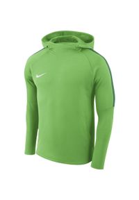 Bluza do piłki nożnej męska Nike M Dry Academy 18 Hoodie PO. Kolor: zielony #1