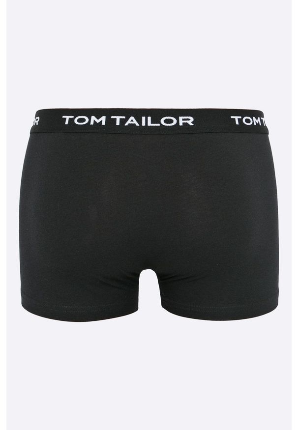 Tom Tailor Denim - Bokserki (3-pack). Kolor: czarny. Materiał: denim