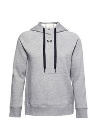 Bluza damska Under Armour Rival Fleece HB Hoodie. Kolor: szary