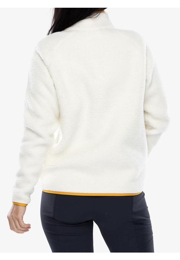 Fjällräven - Polar damski Fjallraven Vardag Pile Fleece. Kolor: biały. Materiał: polar