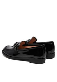 Love Moschino - LOVE MOSCHINO Loafersy JA10012G1MIH000B Czarny. Kolor: czarny. Materiał: skóra #6