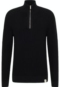 Męski Sweter Mustang Style Emil T Ziptroyer Black 1014440 4142. Okazja: na co dzień. Materiał: bawełna. Długość rękawa: długi rękaw. Długość: krótkie. Styl: elegancki, casual #5