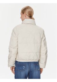 Tommy Jeans Kurtka przejściowa DW0DW17238 Beżowy Regular Fit. Kolor: beżowy. Materiał: syntetyk