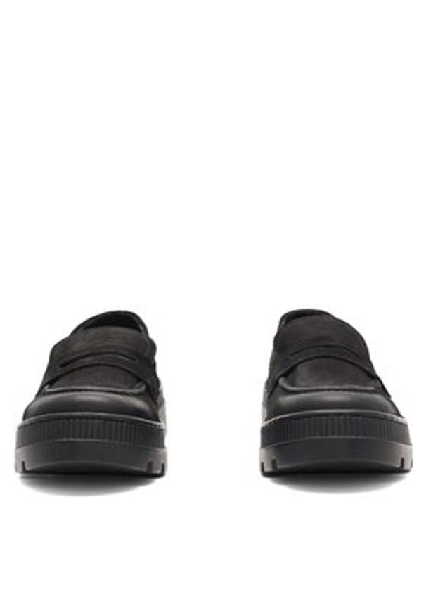 Lasocki Loafersy PUSZAN WI23-PUSZAN-19 Czarny. Kolor: czarny. Materiał: skóra, nubuk