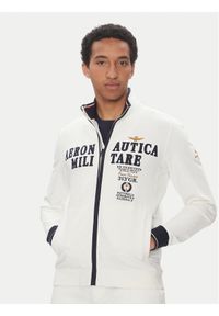 Aeronautica Militare Bluza 251FE1999F459 Biały Regular Fit. Kolor: biały. Materiał: bawełna