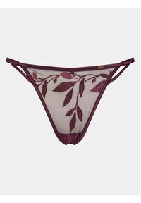 Hunkemöller Stringi Domenica Hl String Tr 203484 Fioletowy. Kolor: fioletowy. Materiał: syntetyk