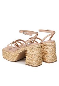 Steve Madden Espadryle Belise SM11002482-257 Beżowy. Kolor: beżowy. Materiał: skóra #5