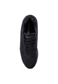 Buty Iguana Omis M 92800401413 czarne. Okazja: na co dzień. Zapięcie: sznurówki. Kolor: czarny. Materiał: guma, zamsz, tkanina, skóra. Szerokość cholewki: normalna #4