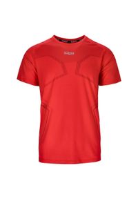 KEEZA - Koszulka treningowa Keeza Iron. Kolor: czerwony. Sport: piłka nożna