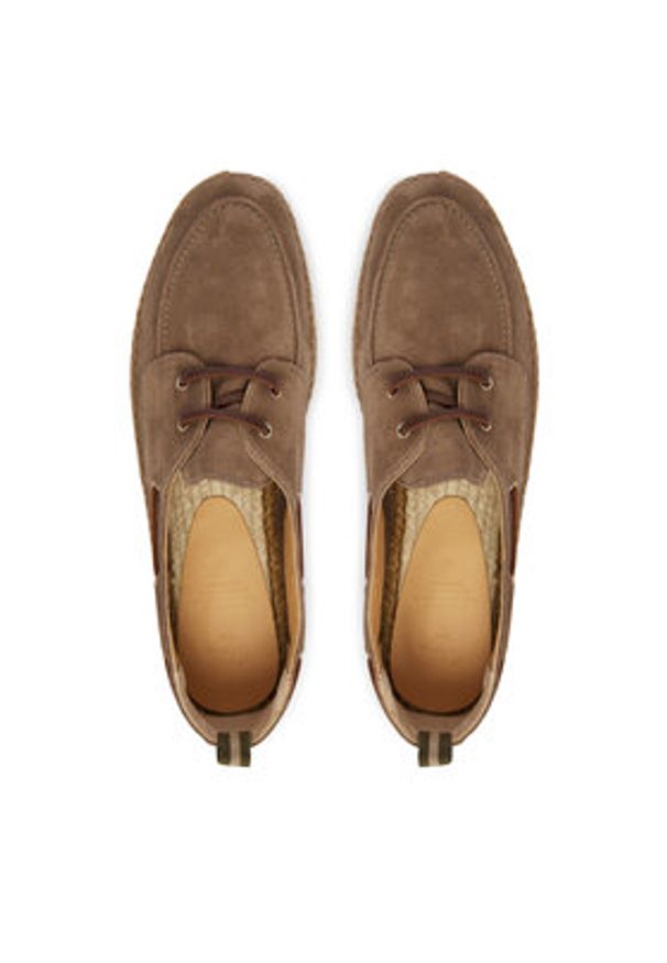 Castañer Espadryle Ned/186 25906 Brązowy. Kolor: brązowy. Materiał: skóra, zamsz