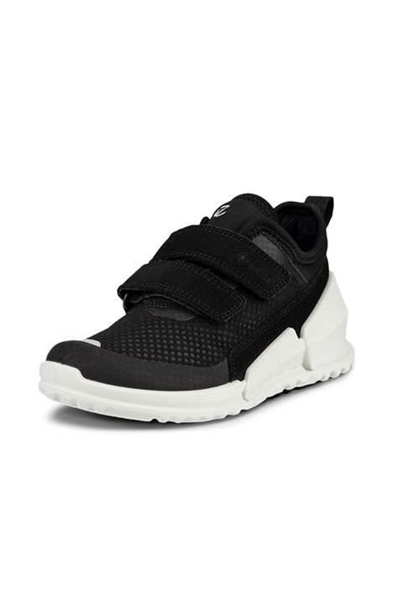 ecco - Buty do chodzenia dla dzieci Ecco Sneaker Biom K1. Zapięcie: rzepy. Kolor: czarny. Materiał: skóra, tkanina. Szerokość cholewki: normalna. Sport: turystyka piesza