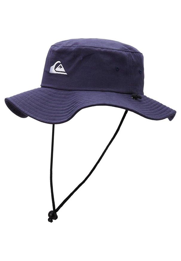 Quiksilver - Kapelusz typu boonie safari dla Mężczyzn BUSHMASTER Niebieski. Kolor: niebieski. Materiał: materiał, bawełna. Wzór: haft