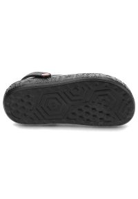 Big-Star - Czarne Klapki Big Star Wodoodporne Buty Damskie. Okazja: na co dzień. Kolor: czarny. Materiał: materiał. Styl: casual, wakacyjny, klasyczny #4