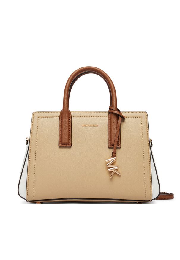 Torebka MICHAEL Michael Kors. Kolor: beżowy