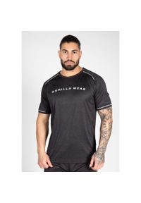 GORILLA WEAR - Fremont Koszulka - Czarny/Biały. Kolor: biały, wielokolorowy, czarny. Sport: fitness #1