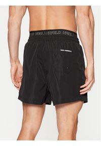 Karl Lagerfeld - KARL LAGERFELD Szorty kąpielowe A1M46058 Czarny Regular Fit. Kolor: czarny. Materiał: syntetyk