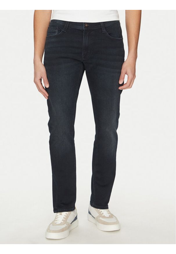Mustang Jeansy Oregon 1013710 Granatowy Slim Leg. Kolor: niebieski