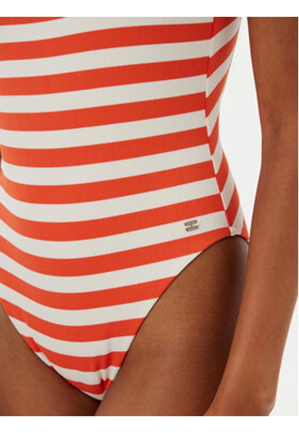 TOMMY HILFIGER - Tommy Hilfiger Strój kąpielowy UW0UW05894 Pomarańczowy. Kolor: pomarańczowy. Materiał: syntetyk