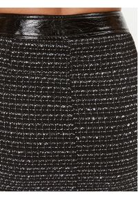 Morgan Spódnica mini 232-JILOU Czarny Slim Fit. Kolor: czarny. Materiał: syntetyk, bawełna