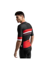 SIROKO - Męska koszulka rowerowa z krótkim rękawem Real Sporting de Gijón x. Kolor: czarny. Długość rękawa: krótki rękaw. Długość: krótkie. Sport: kolarstwo #2