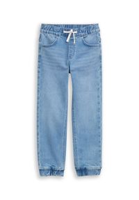 bonprix - Jeansy z gumką w talii regular fit marki Tom Tailor. Kolor: niebieski #1