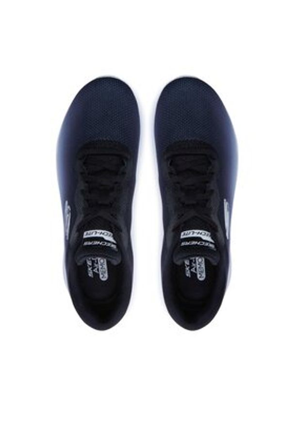 skechers - Skechers Sneakersy Lite Pro-Fade Out 149995/BKW Czarny. Kolor: czarny. Materiał: mesh, materiał