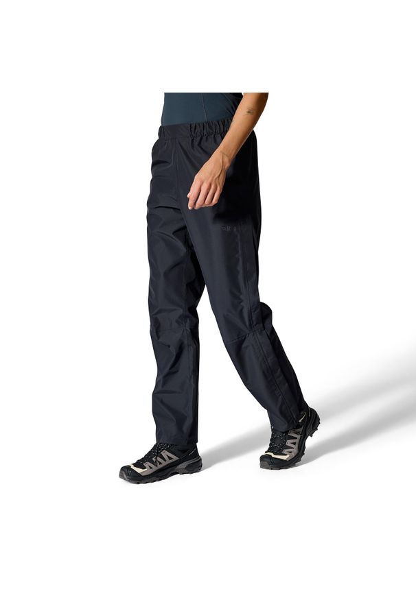 Spodnie przeciwdeszczowe damskie Rab Women's Downpour Pants. Kolor: czarny