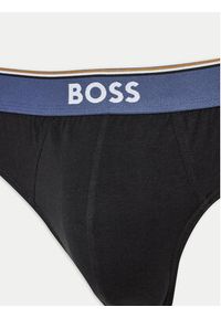 BOSS - Boss Komplet 3 par slipów 50517826 Czarny. Kolor: czarny. Materiał: bawełna #10