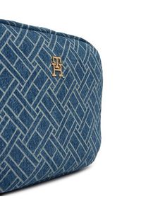 TOMMY HILFIGER - Tommy Hilfiger Torebka Popette Camera Bag Denim Flag AW0AW18610 Niebieski. Kolor: niebieski #4