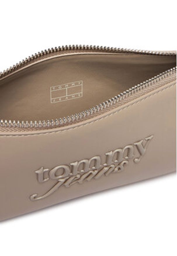 Tommy Jeans Torebka Tjw Must Shoulder Bag AW0AW18449 Beżowy. Kolor: beżowy