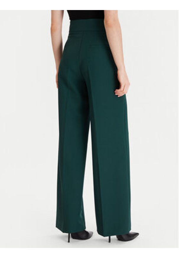 Maryley Spodnie materiałowe 25IB680/M17 Zielony Regular Fit. Kolor: zielony. Materiał: syntetyk