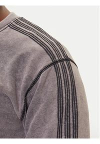 Adidas - adidas Bluza Premium Essentials Retro JD0246 Szary Loose Fit. Kolor: szary. Materiał: bawełna. Styl: retro #2