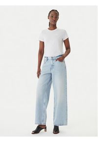 BOSS T-Shirt Eventsa10 50557843 Biały Slim Fit. Kolor: biały. Materiał: bawełna #4