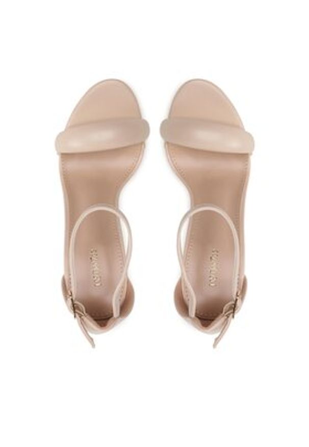 DeeZee Sandały DY8759-2 Beżowy. Kolor: beżowy. Materiał: skóra