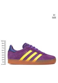 Adidas - adidas Sneakersy Gazelle JP7131 Fioletowy. Kolor: fioletowy. Materiał: zamsz, skóra. Model: Adidas Gazelle #7