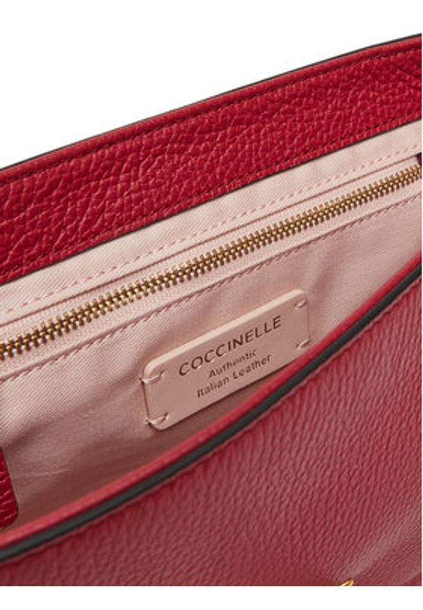 Coccinelle Torebka E1 MF6 15 01 01 Bordowy. Kolor: czerwony. Materiał: skórzane