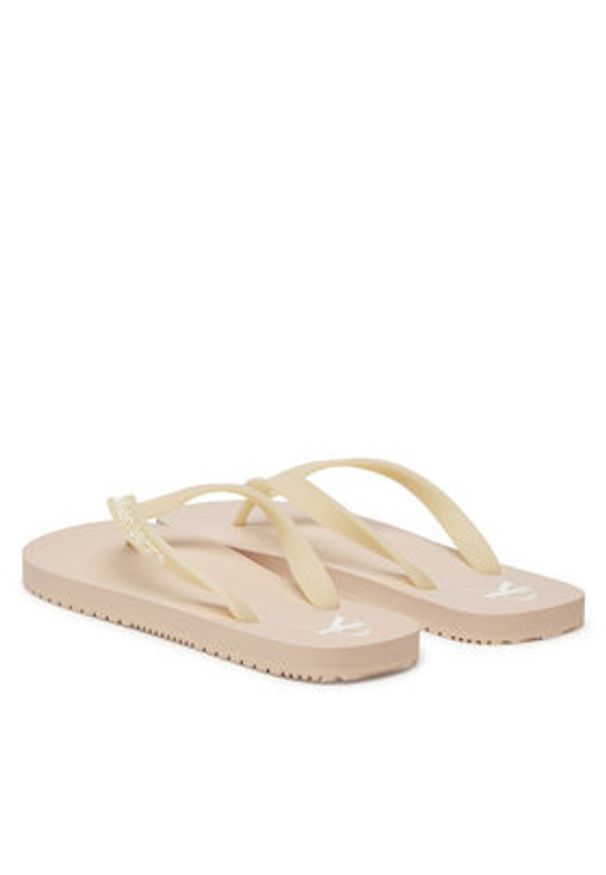 Calvin Klein Jeans Japonki Beach Sandal Transparent Tpu YW0YW01829 Różowy. Kolor: różowy