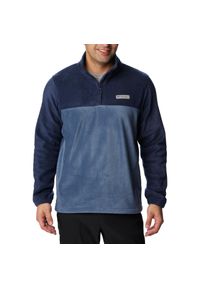 columbia - Polar turystyczny męski Steens Mountain Half Zip Fleece. Kolor: niebieski. Materiał: poliester